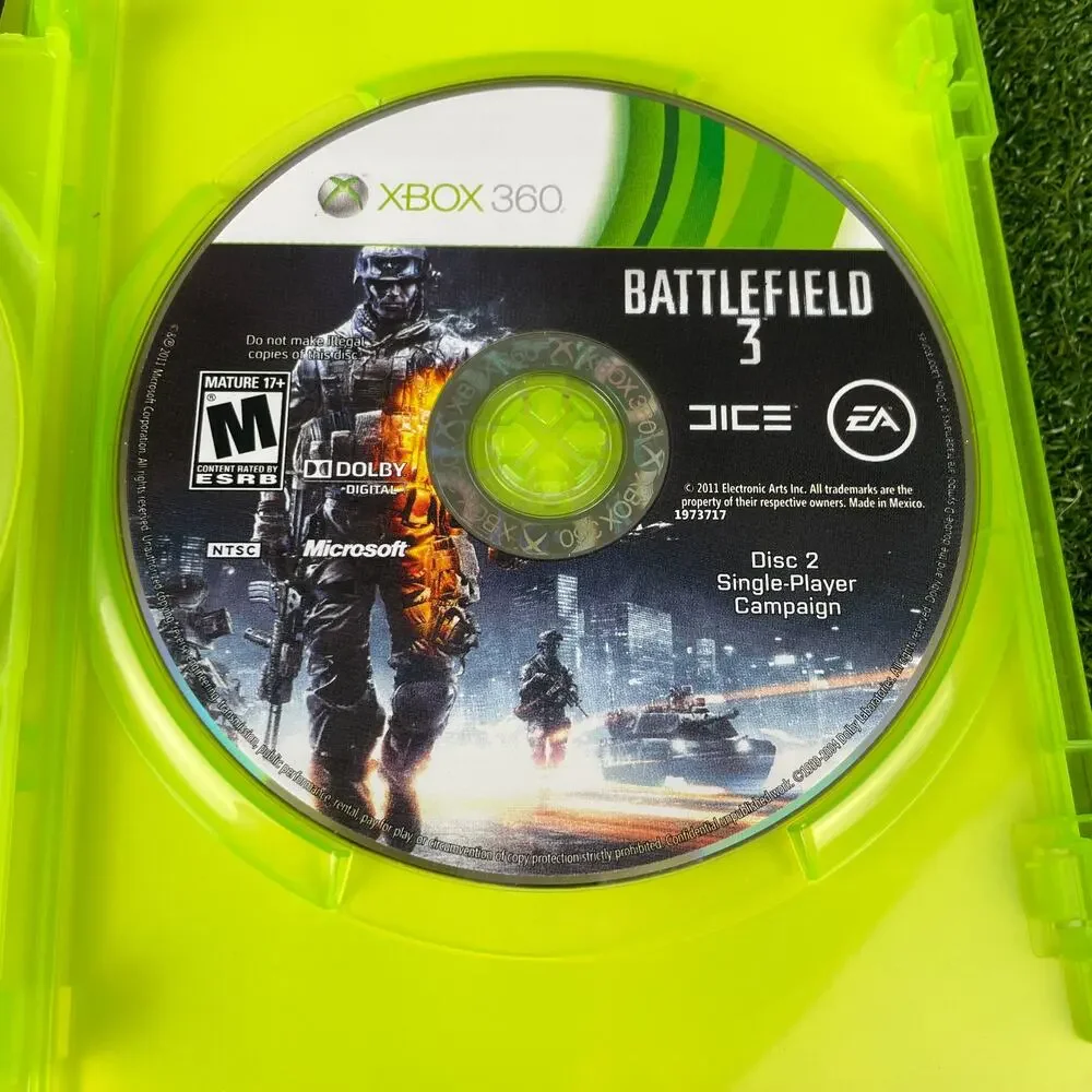 Battlefield 3 Microsoft Xbox 360 Complete CIB